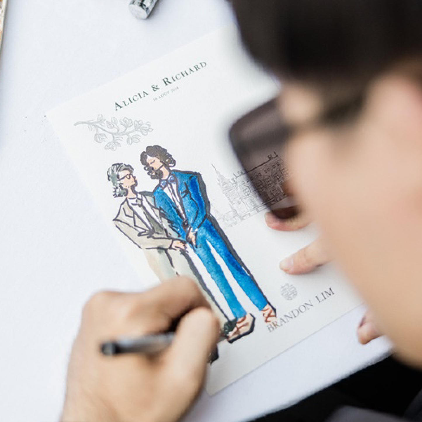 Wedding Illustration Service